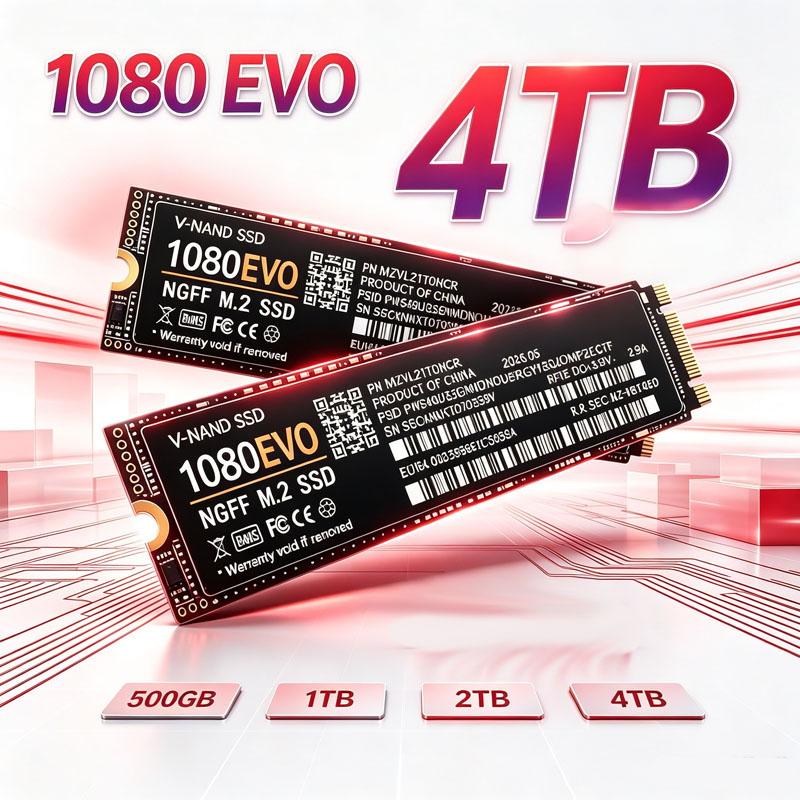Pc Gaming Ps5 - 1080 EVO M.2 2280 NGFF SSD,7200MB/s
