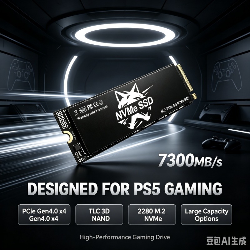Pc Gaming Ps5 - HS M.2 NVMe SSD 7300MB/s TLC