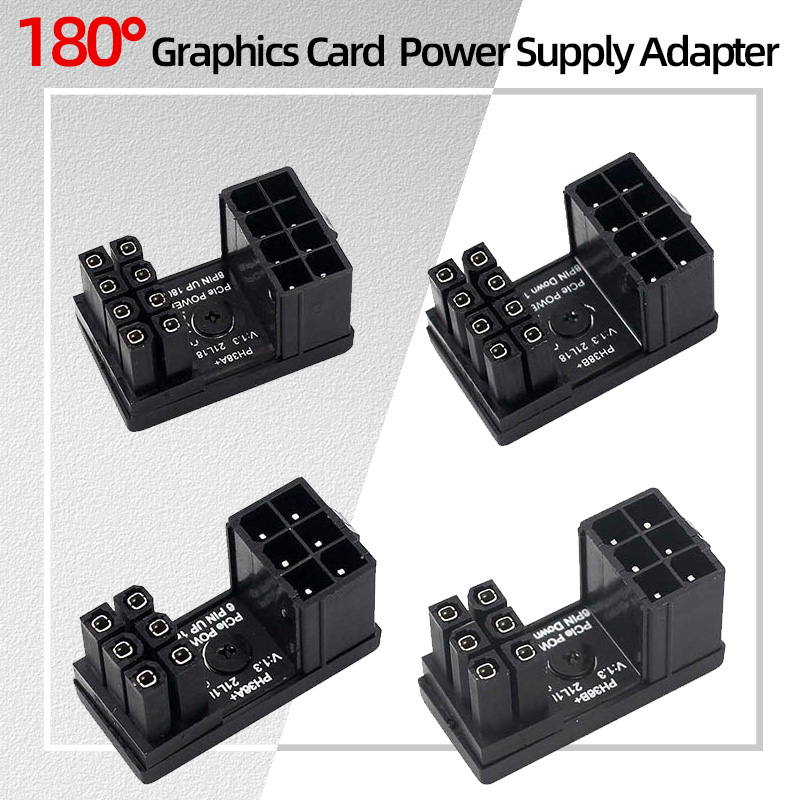 Pc Gaming Lian Li - Graphics Card 180° Power Supply Adapter