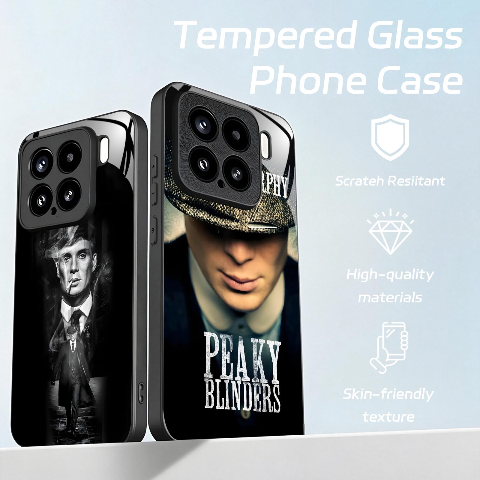 Pc Case Tempered Glass - Thomas Shelby Peaky Blinders Phone Case