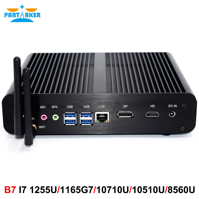 Pc Gaming On Wifi - Partaker 12th Gen Alder Lake Fanless