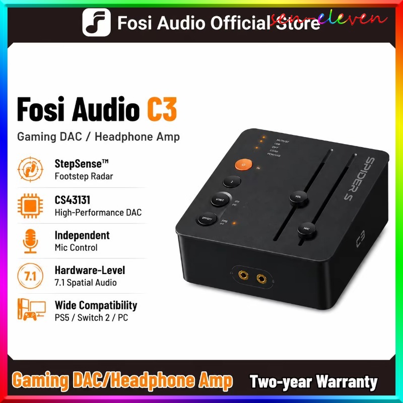 Pc Gaming Ps5 - Fosi Audio C3 Gaming DAC Amp