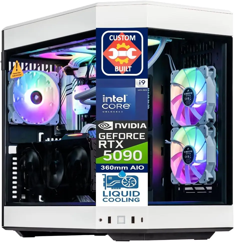 Pc Gaming Y60 - Velztorm White Praetix Custom Built Y60