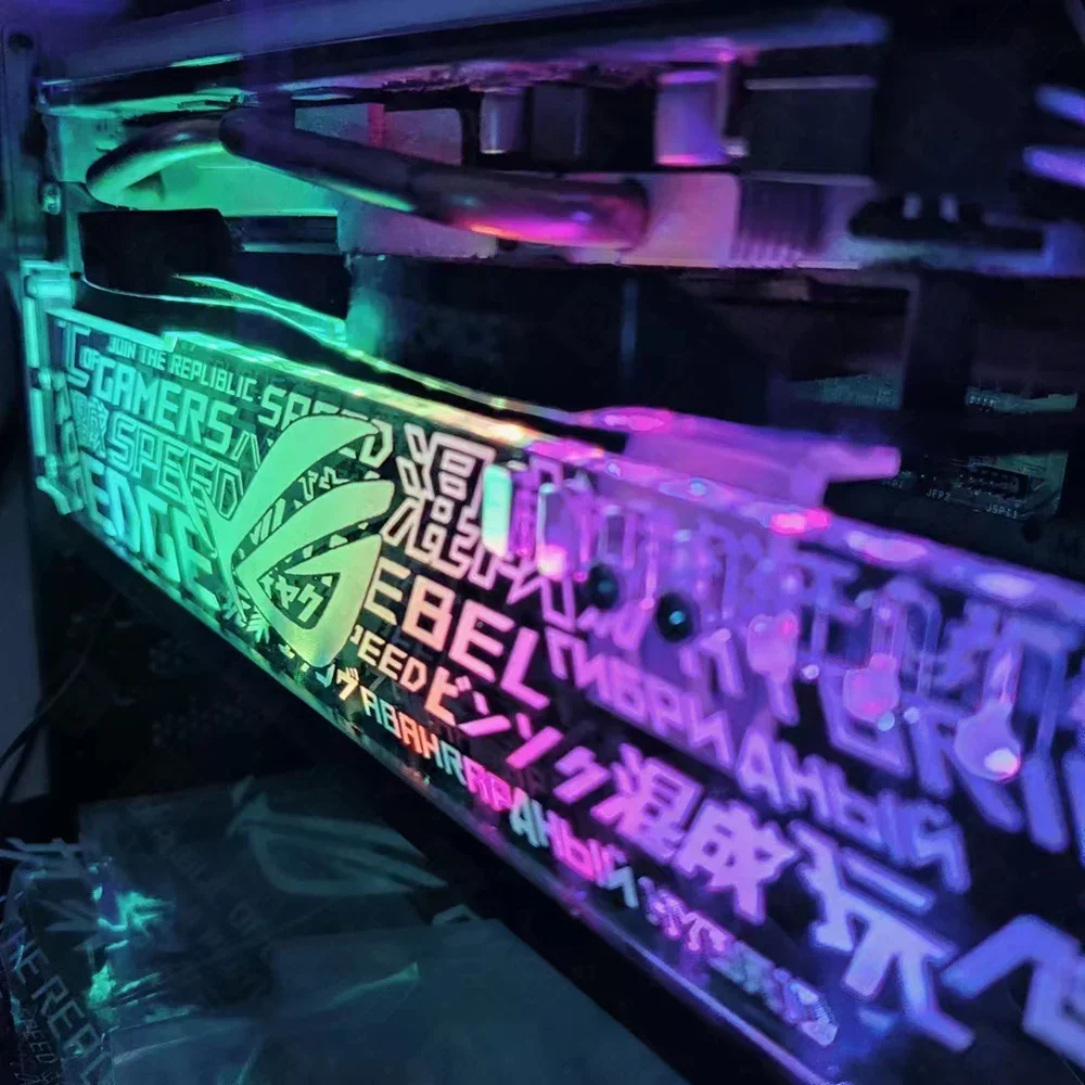 ICY MOD Customized VGA Bracket - огляд і ціна Pc Gaming Lian Li
