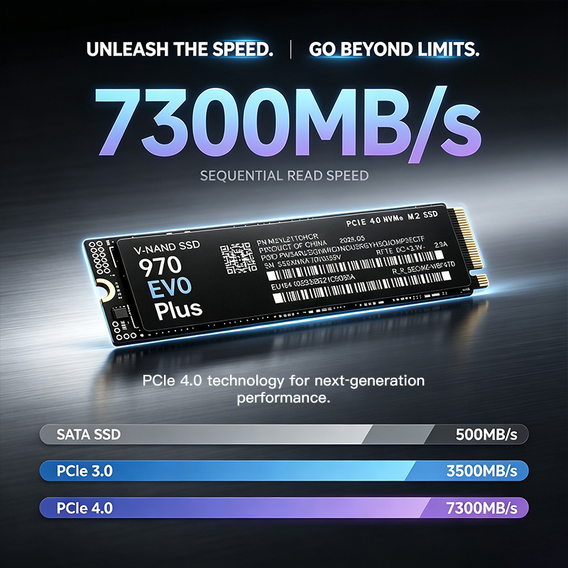 M.2 NVMe SSD 990 EVO Plus 7400 - огляд і ціна Pc Gaming Ps5