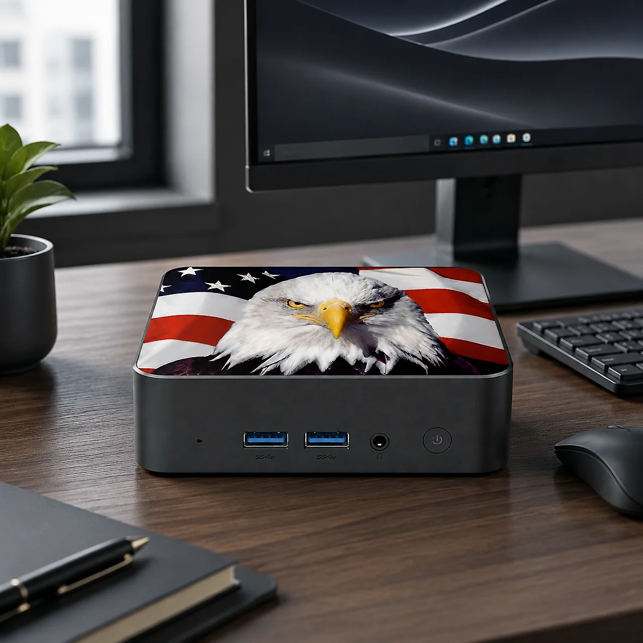 Slim Canada Flag Mini Desktop  - огляд і ціна Pc Gaming I9