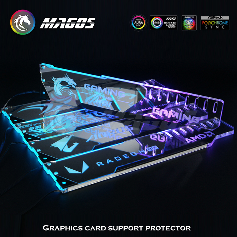 GPU Holder ARGB Silver Mirror  - огляд і ціна Pc Gaming Lian Li