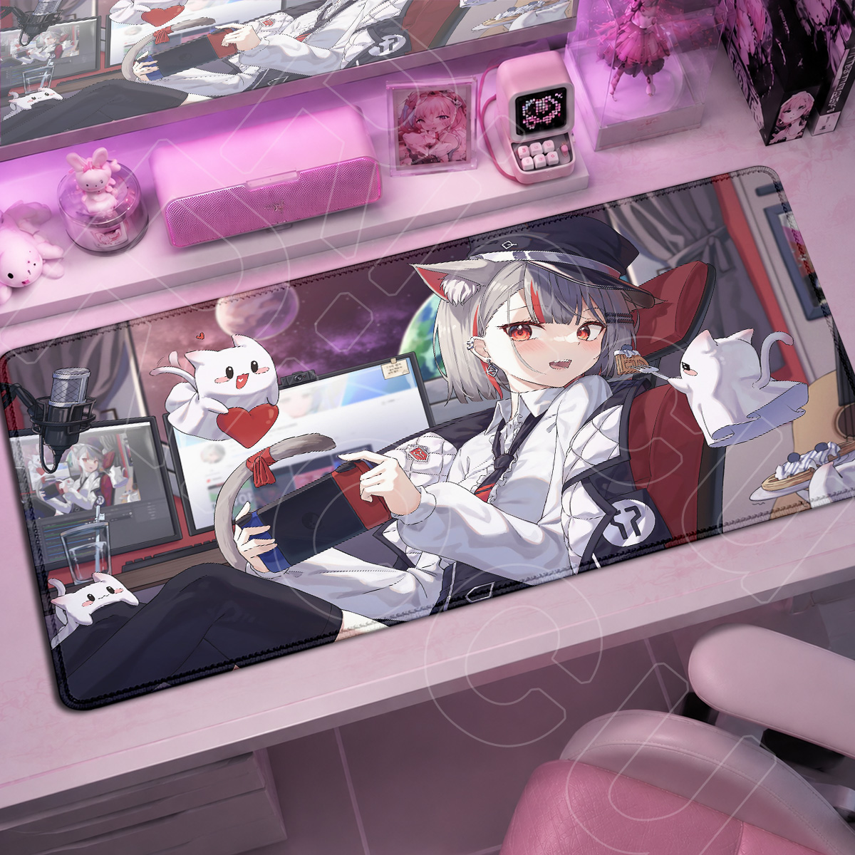 Kawaii Girl Neneko Mashiro Ste - огляд і ціна Pc Gaming Girl