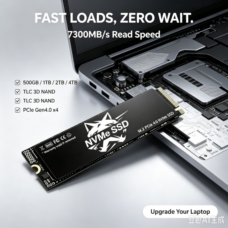 HS M.2 NVMe SSD 7300MB/s TLC 3 - огляд і ціна Pc Gaming Ps5