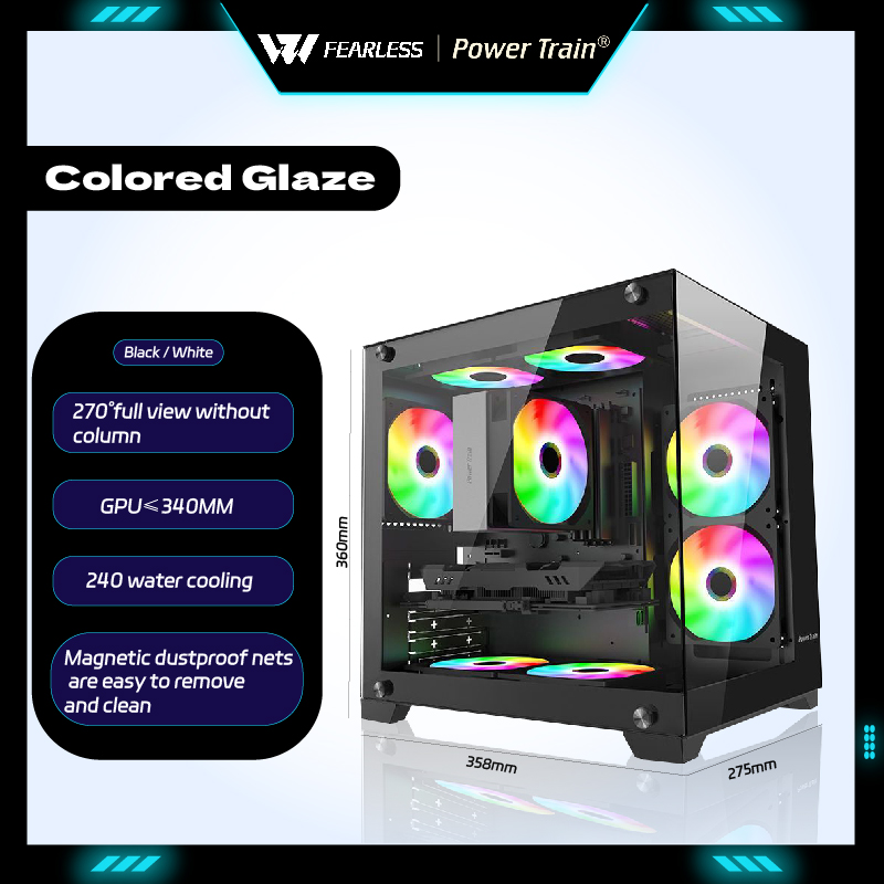 Power Train Coloured Glaze MAT - огляд і ціна Pc Gaming Water Cooling