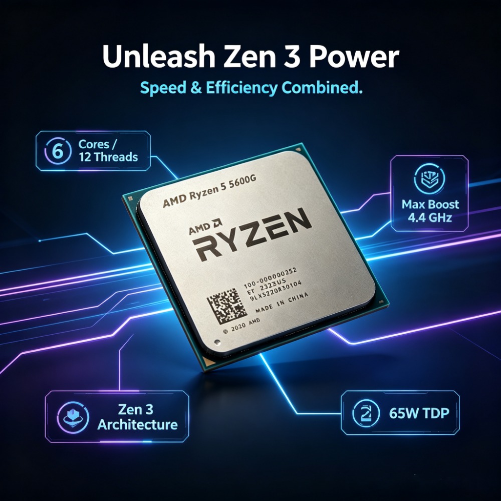 Unlocked AM4 APU With Vega 7 G - огляд і ціна Pc Gaming Ryzen 5