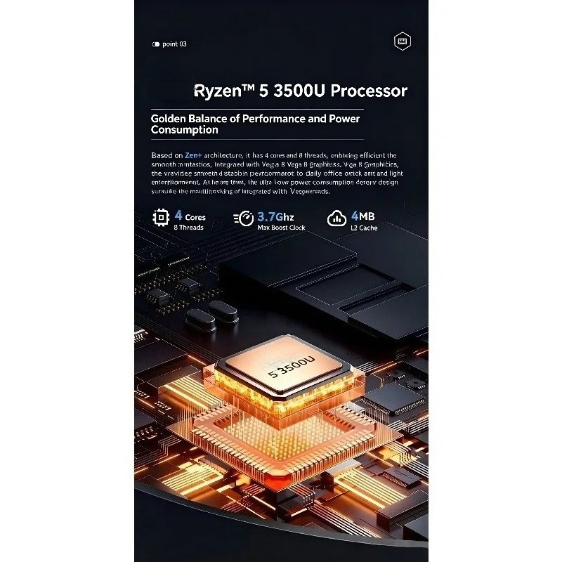 Ryzen 5 3500U Mini PC Industri - огляд і ціна Pc Gaming Ryzen 5