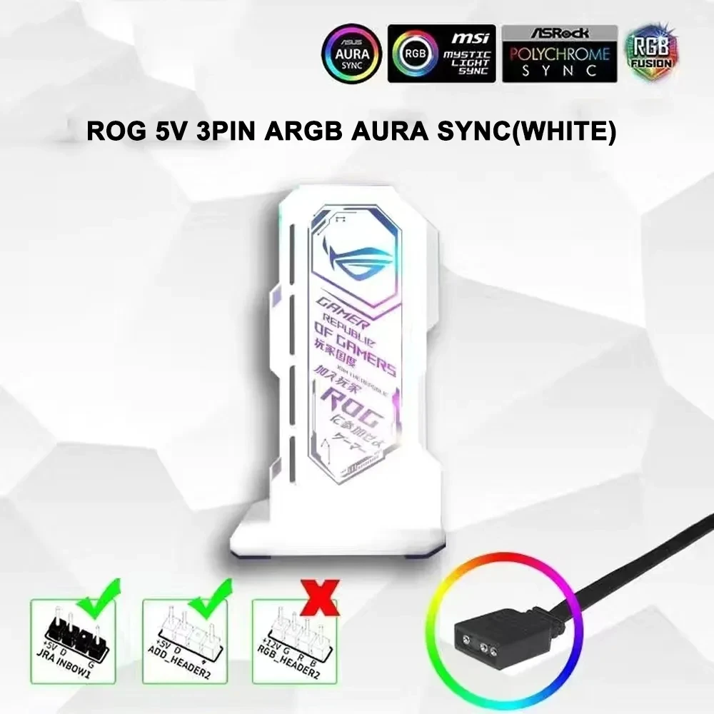 DIY ARGB VGA Holder 4090,5V 3P - огляд і ціна Pc Gaming Lian Li