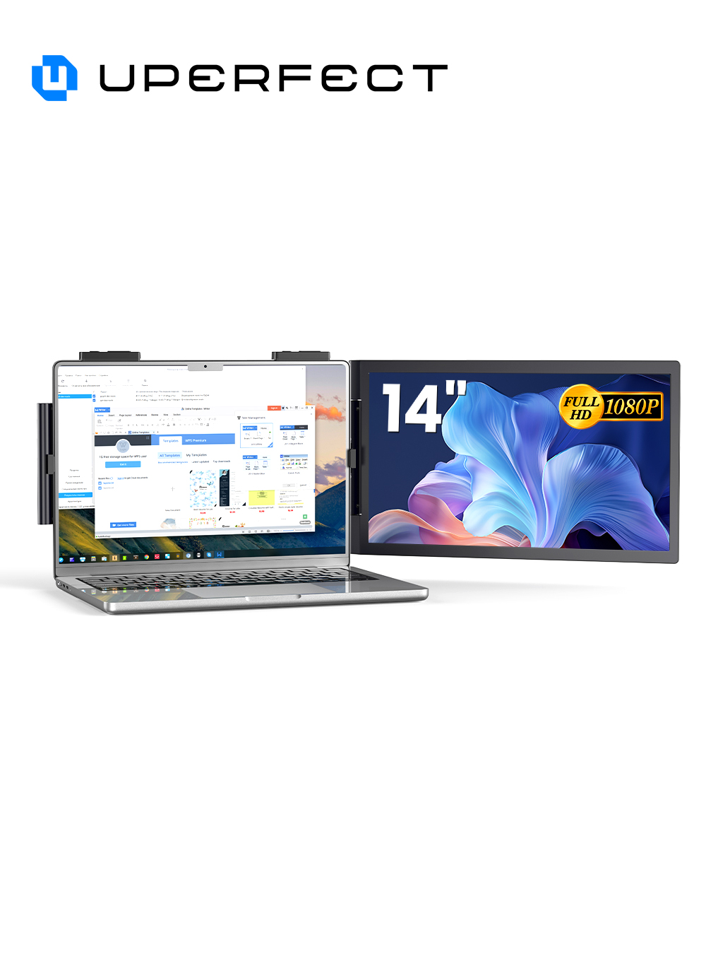 UPERFECT 14'' Portable Monitor - огляд і ціна Pc Gaming Y60