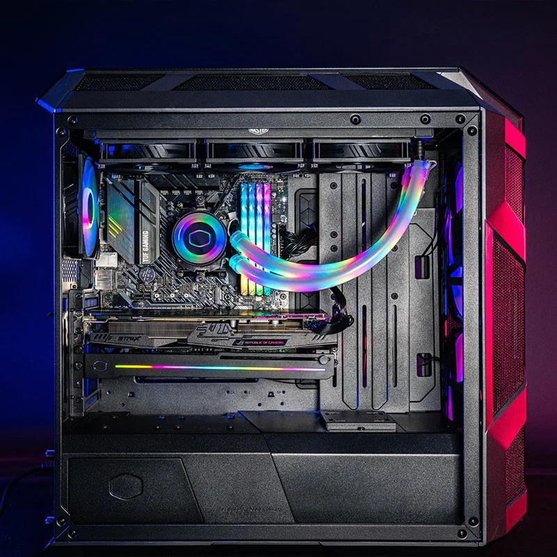 Soft Tube ARGB Vest CPU Liquid - огляд і ціна Pc Gaming Lian Li