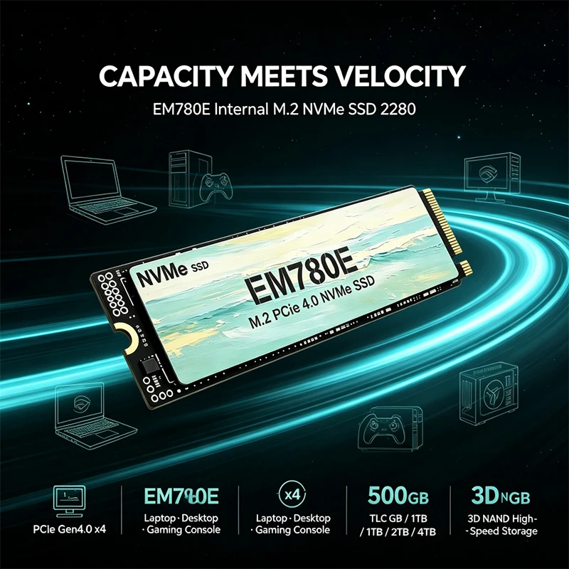 7300MB/s Internal M.2 NVMe SSD - огляд і ціна Pc Gaming Ps5