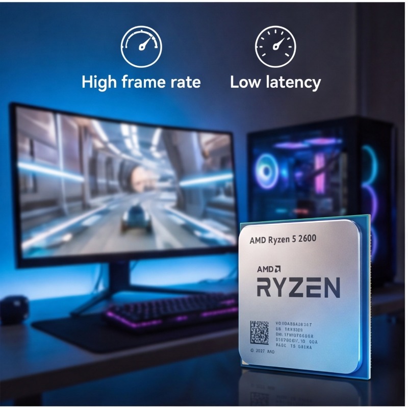 AMD Ryzen 5 2600 R5 2600 3.4GH - огляд і ціна Pc Gaming Ryzen 5