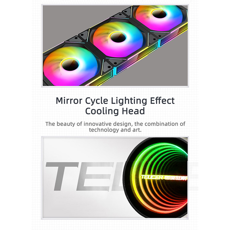 TEUCER 360MM All-in-One ARGB C - огляд і ціна Pc Gaming Water Cooling