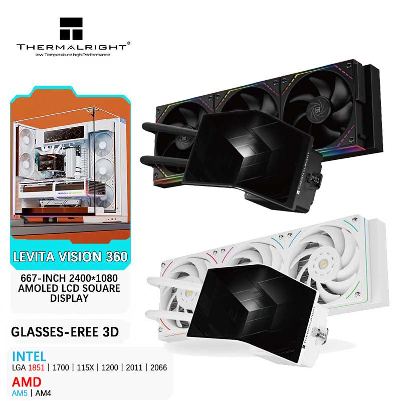 Thermalright LEVITA VISION 360 - огляд і ціна Pc Gaming Water Cooling