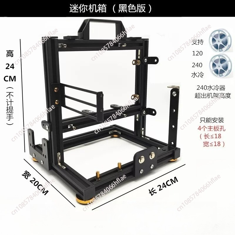 Vertical Open Frame PC Test Be - огляд і ціна Pc Gaming Water Cooling