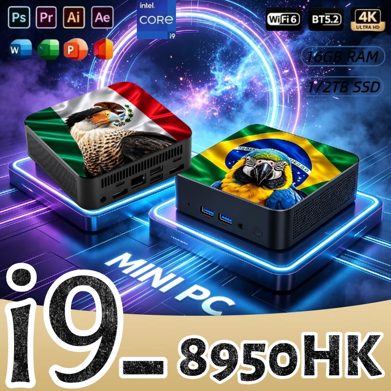 Mini PC Core i9-8950HK 16GB RA - огляд і ціна Pc Gaming I9