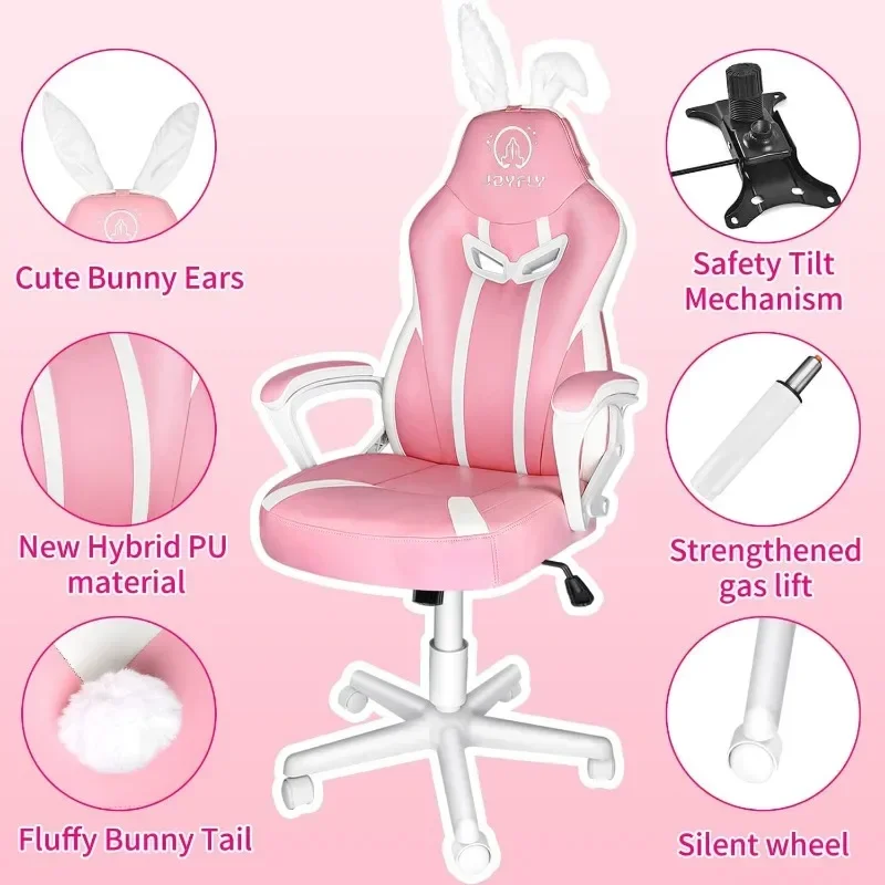 v Gaming Chair for Kids,Teens  - огляд і ціна Pc Gaming Girl