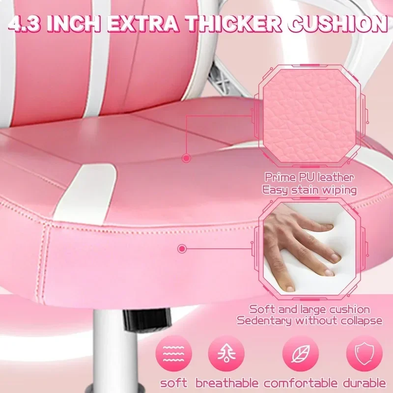 v Gaming Chair for Kids,Teens  - огляд і ціна Pc Gaming Girl