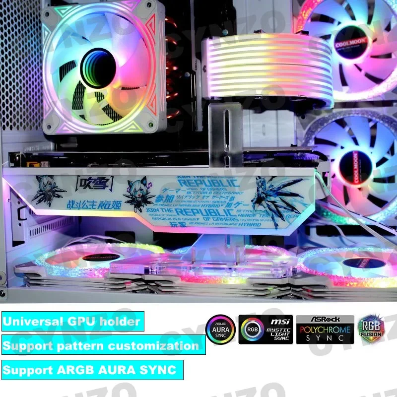 4090 ARGB Video Card Bracket 5 - огляд і ціна Pc Gaming Lian Li