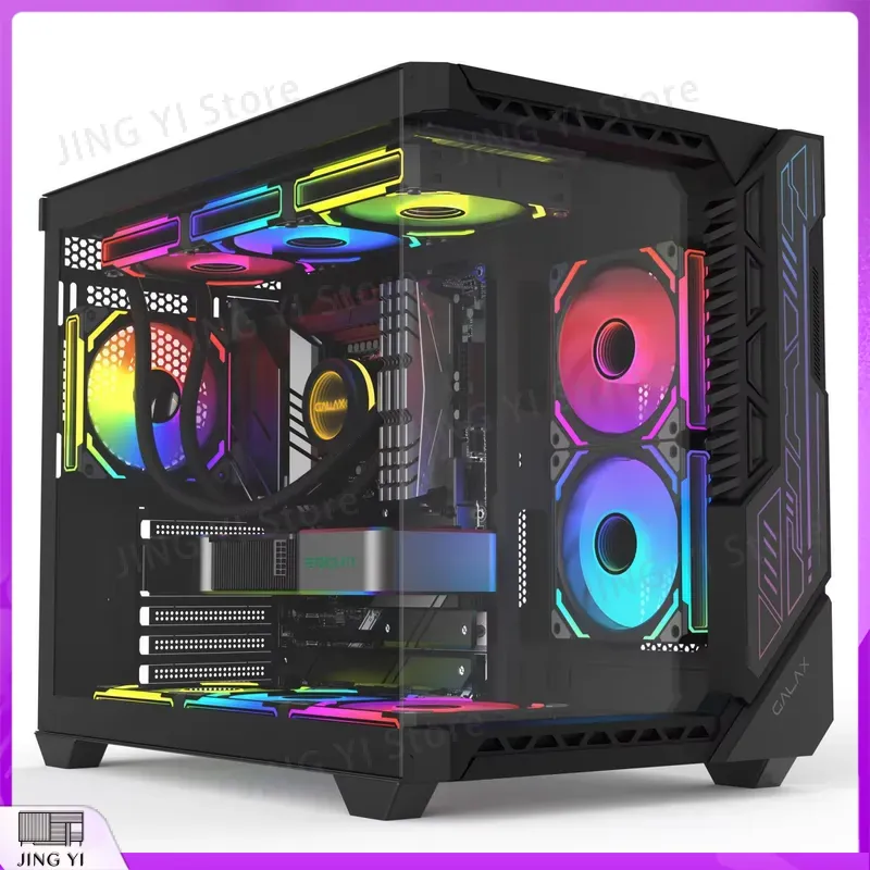 RGB Gaming PC Case Mid Tower S - огляд і ціна Pc Gaming Water Cooling