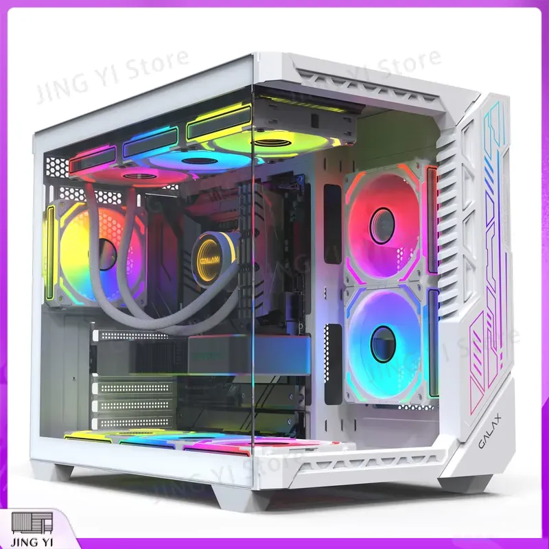 RGB Gaming PC Case Mid Tower S - огляд і ціна Pc Gaming Water Cooling