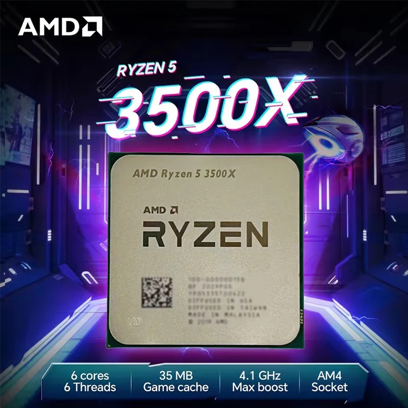 AMD Ryzen 5 3500X Desktop CPU  - огляд і ціна Pc Gaming Ryzen 5
