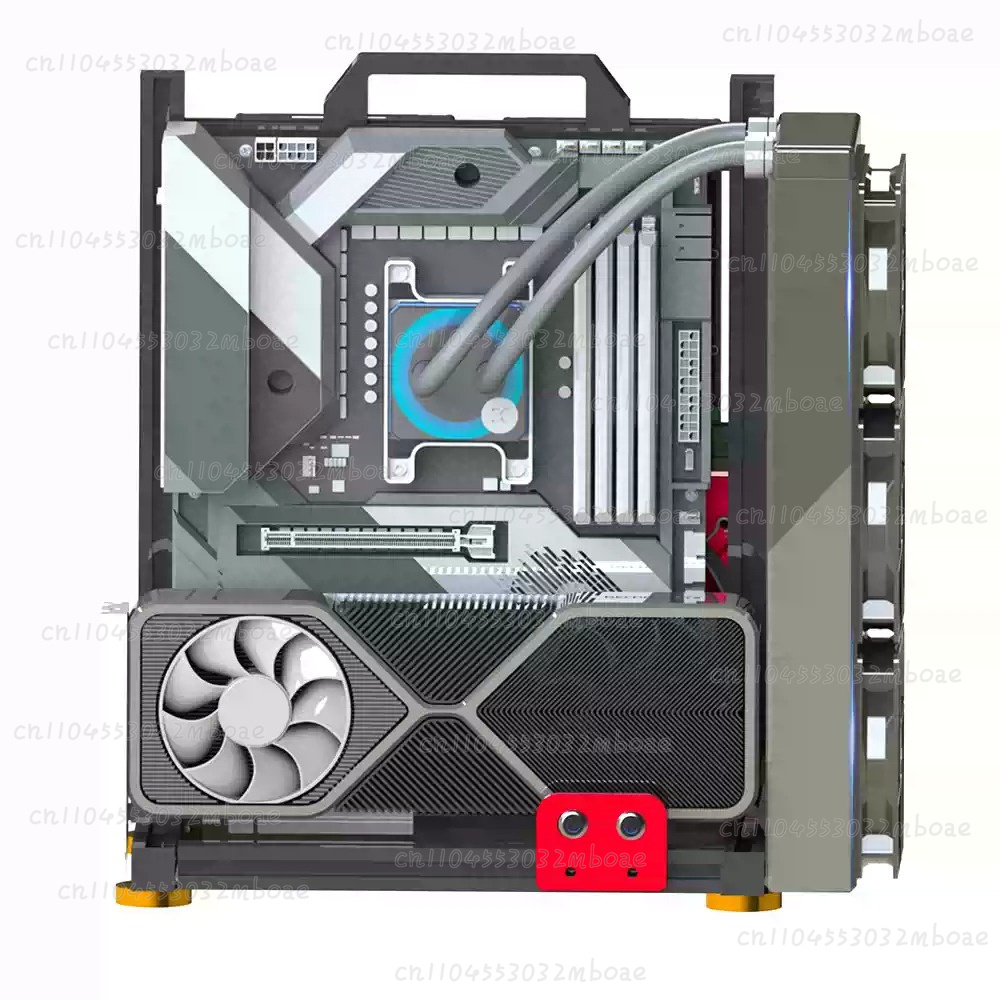 Vertical Gaming PC Test Bench  - огляд і ціна Pc Gaming Water Cooling