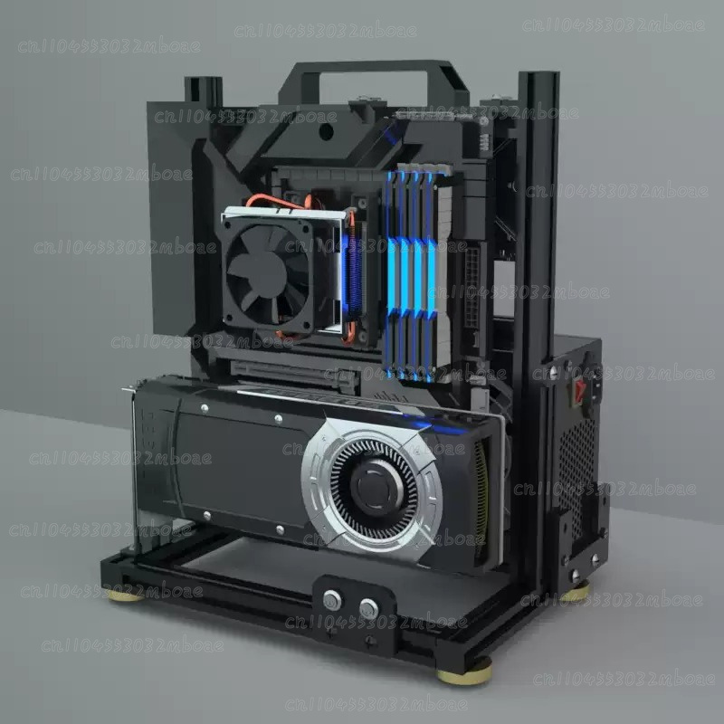 Vertical Gaming PC Test Bench  - огляд і ціна Pc Gaming Water Cooling