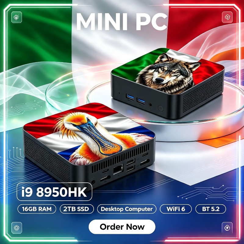 2026 Intel i9 8950HK Mini PC G - огляд і ціна Pc Gaming I9