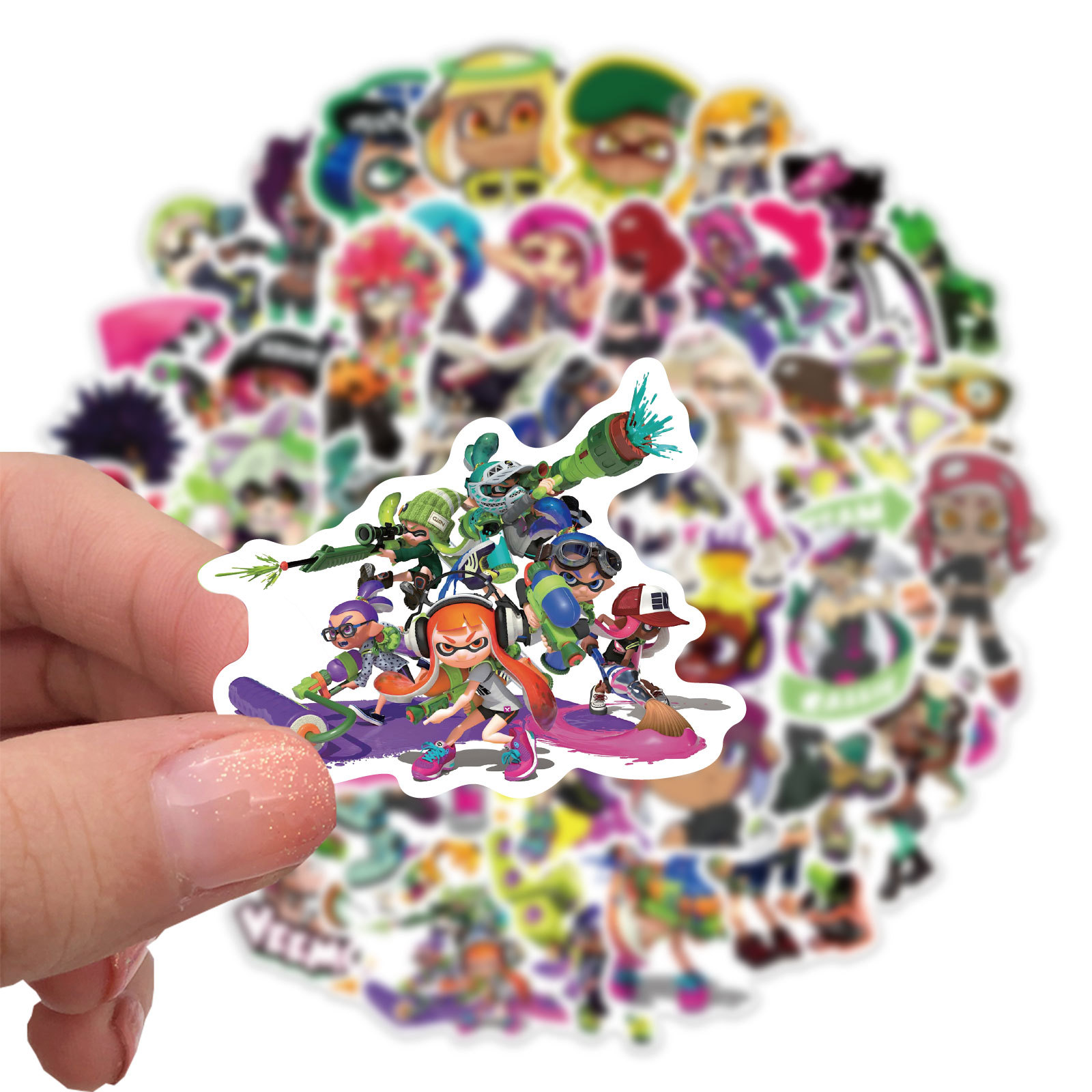 10/30/50pcs  Game Splatoon  Sk - огляд і ціна Pc Gaming Girl