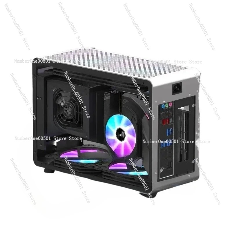A4 ITX Aluminum Case SFX 240mm - огляд і ціна Pc Gaming Water Cooling