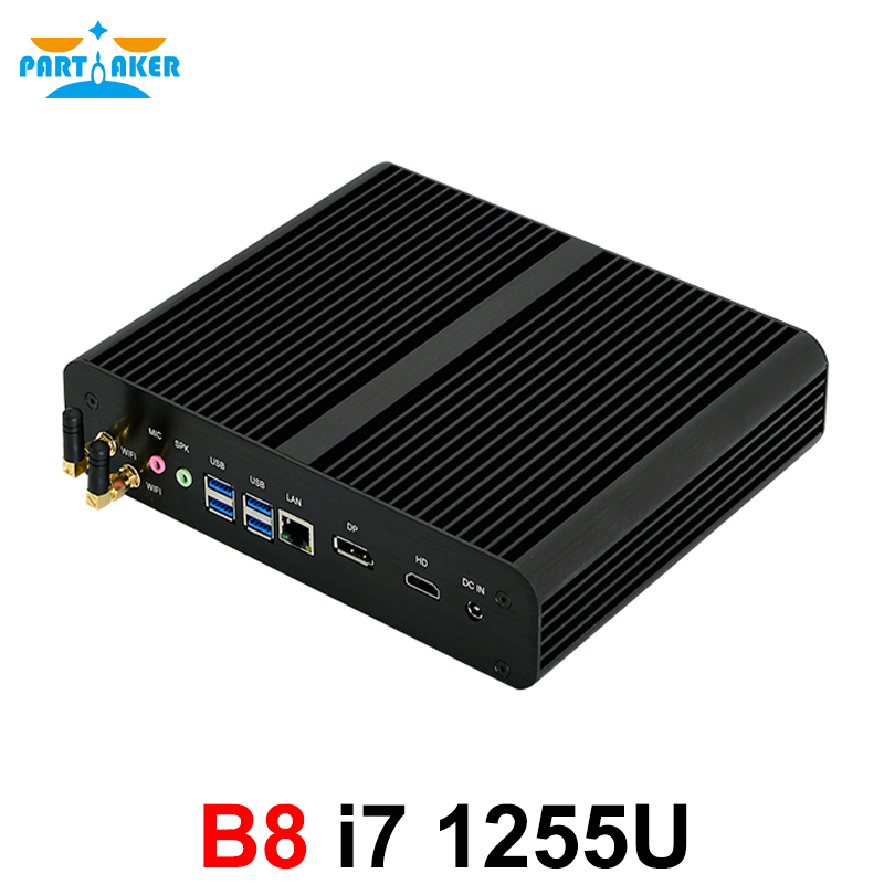Partaker B8 Fanless Mini PC In - огляд і ціна Pc Gaming On Wifi