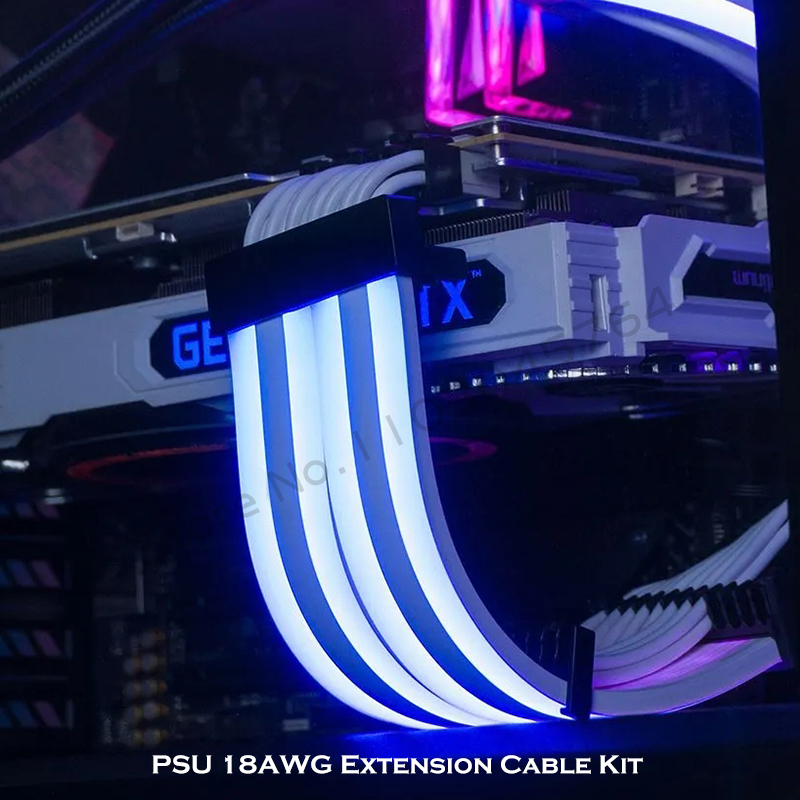 PSU Extension Cable ARGB Kit A - огляд і ціна Pc Gaming Lian Li