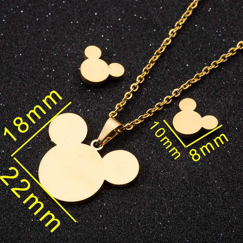 Cute Small Mickey Head Stainle - огляд і ціна Pc Gaming Girl