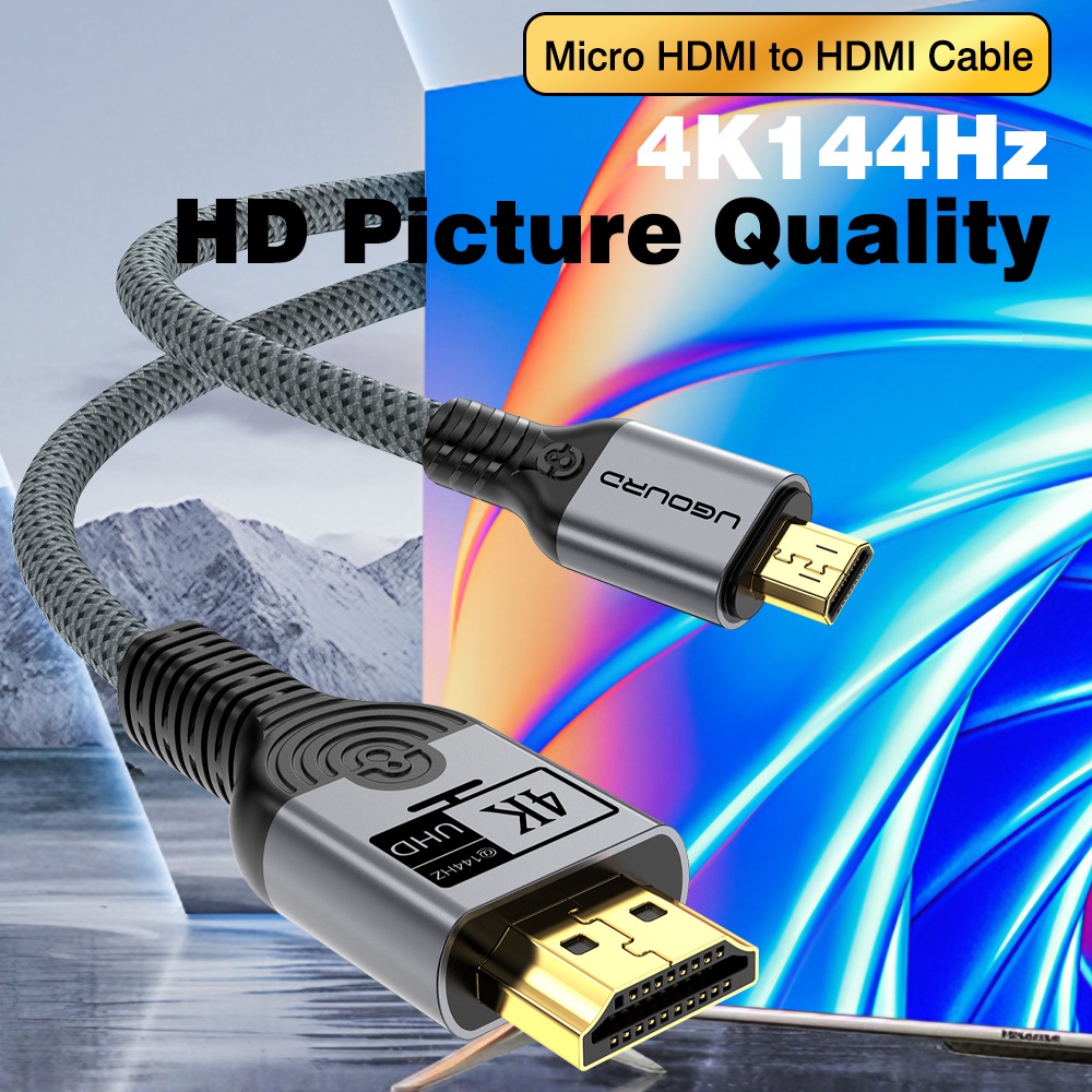 UGOURD Nylon Braided Micro HDM - огляд і ціна High Refresh Monitor