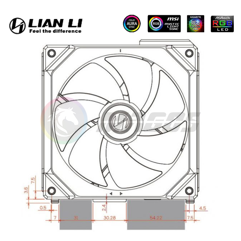 LIAN LI UNI FAN SL140 V1 Modul - огляд і ціна Pc Gaming Lian Li