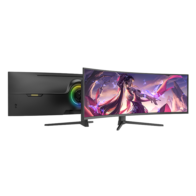 High Quality 49-Inch Curved 4K - огляд і ціна High Refresh Monitor