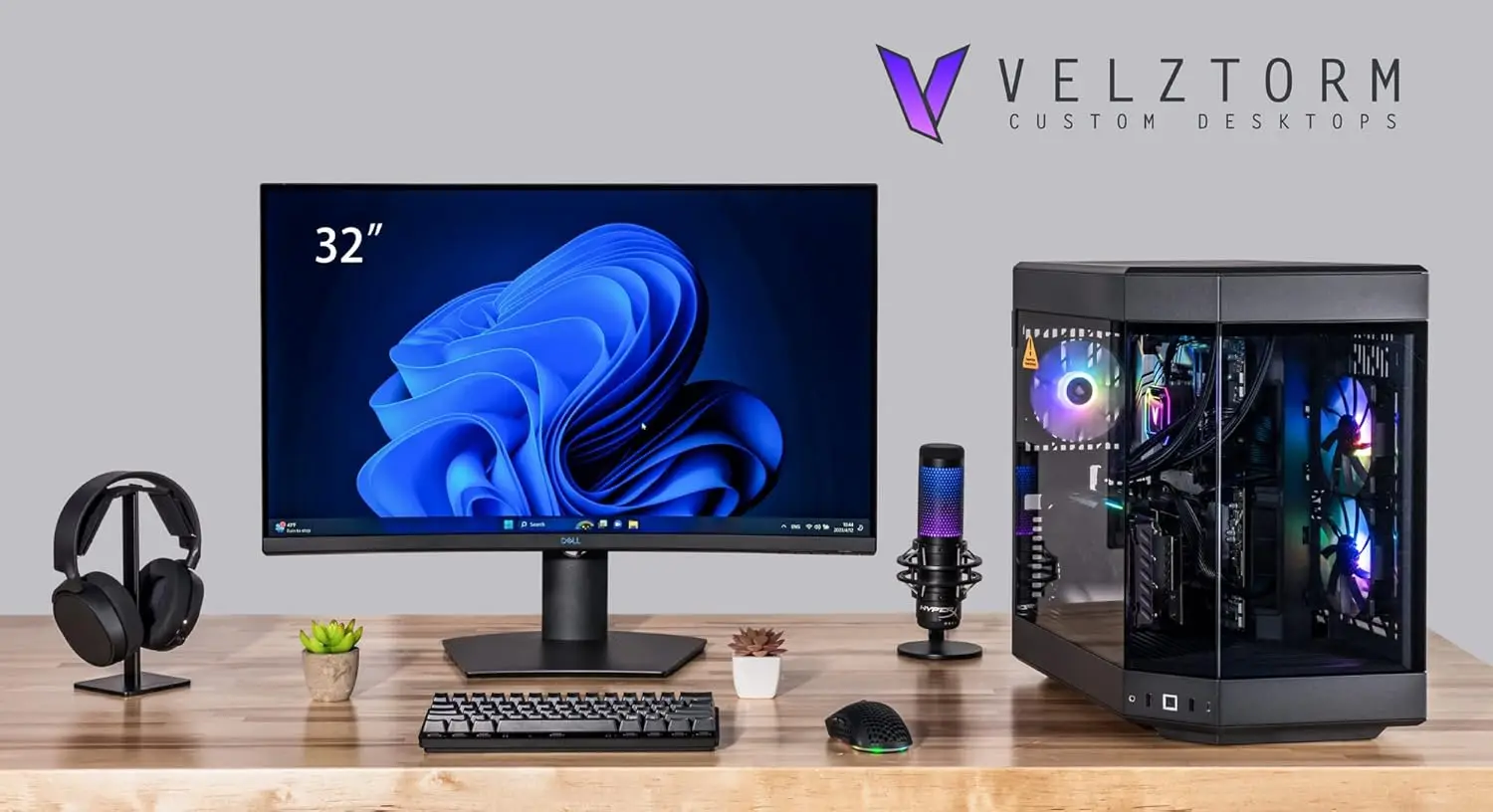 Velztorm Black Praetix Custom  - огляд і ціна Pc Gaming Y60