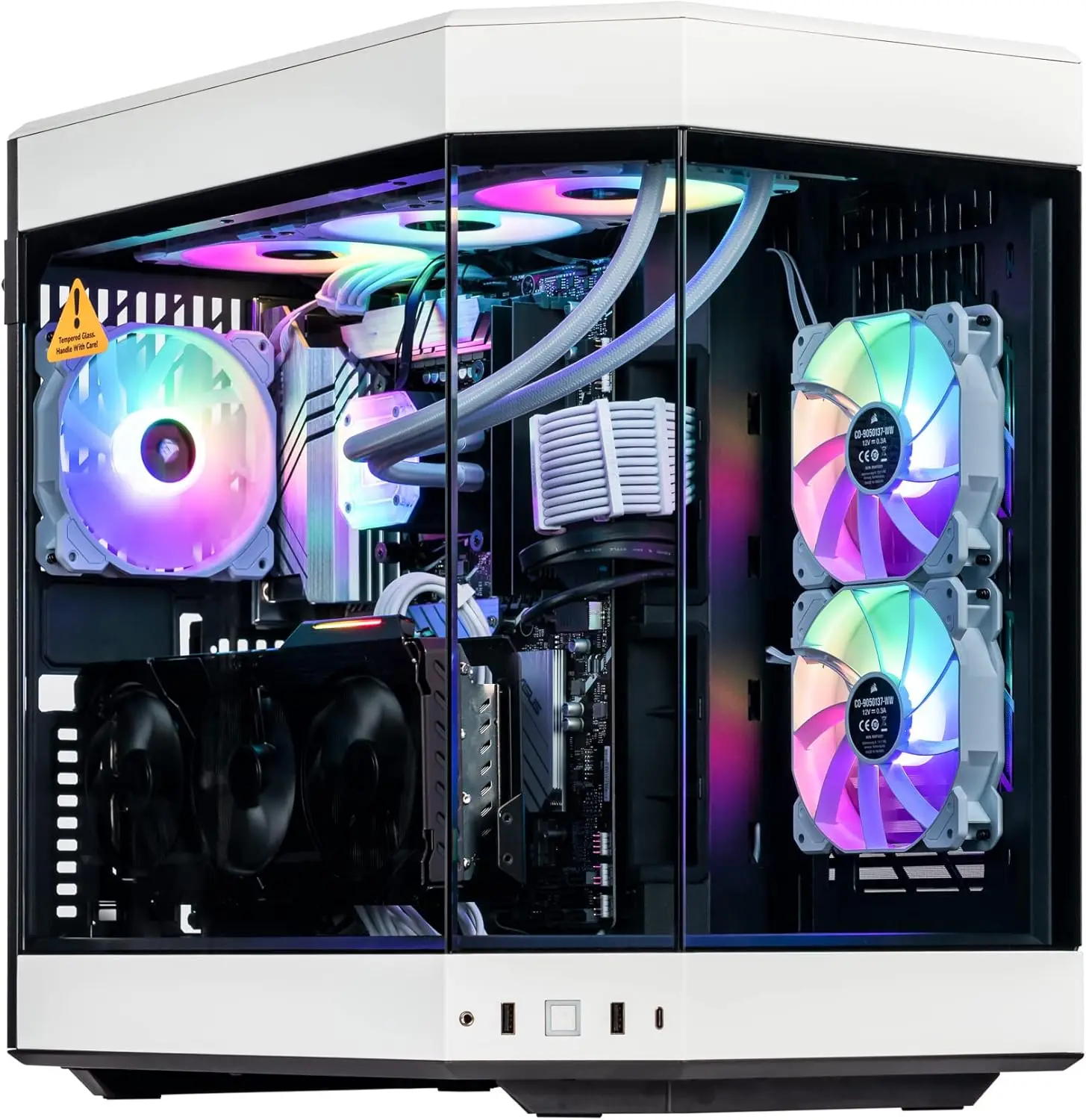 Velztorm White Praetix Custom  - огляд і ціна Pc Gaming Y60