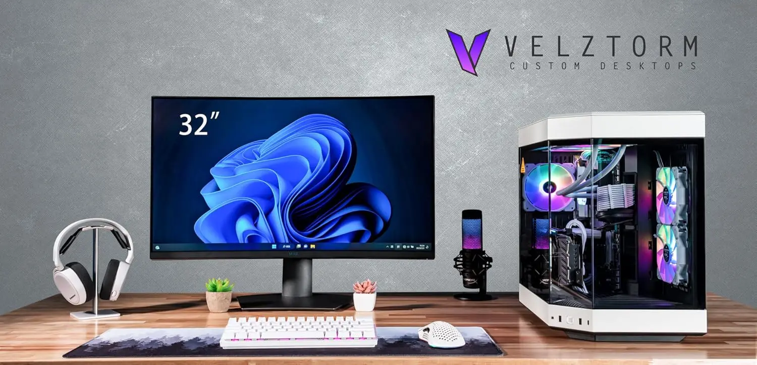 Velztorm White Praetix Custom  - огляд і ціна Pc Gaming Y60