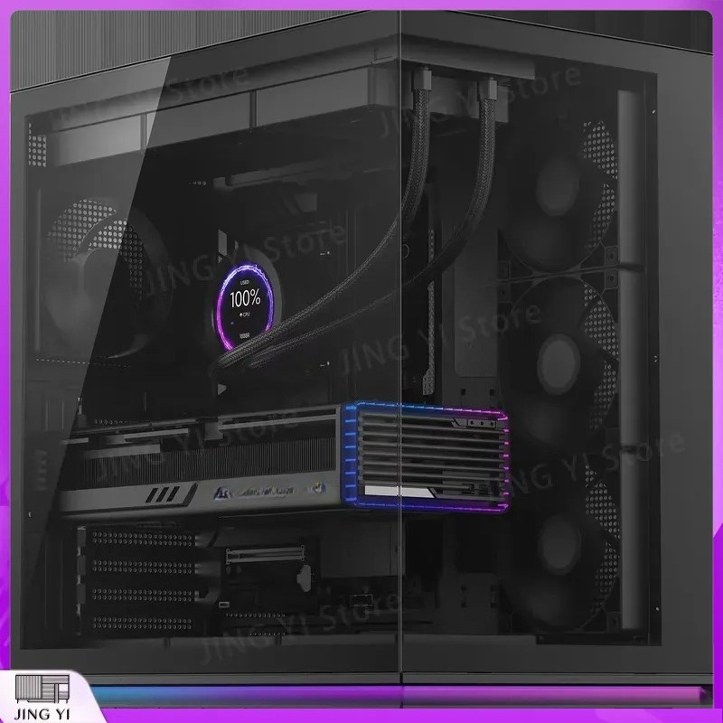ATX Mid Tower Gaming PC Case D - огляд і ціна Pc Gaming Water Cooling
