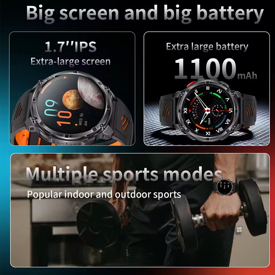 T-Rex3 Military 1.7inch Smart  - огляд і ціна High Refresh Monitor