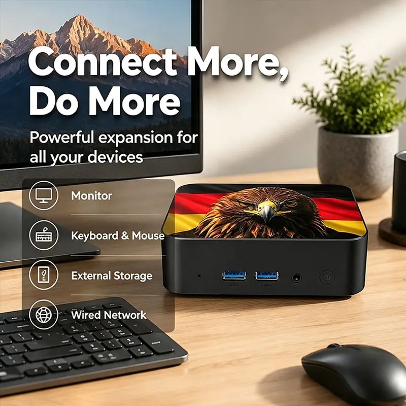 2026  Mini PC Portable Compute - огляд і ціна Pc Gaming I9