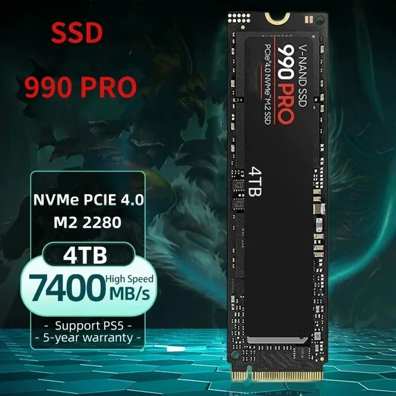 Genuine 990 PRO NVMe M.2 2280  - огляд і ціна Pc Gaming Ps5